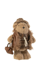 Sac Bear Badger Textile Marron S - (35583)